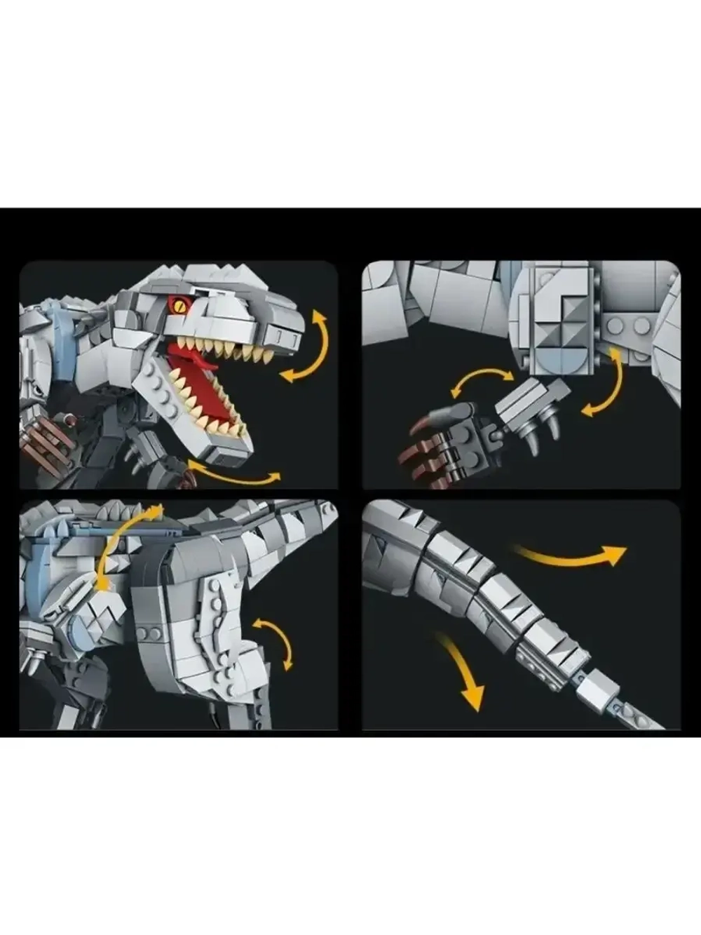 Конструктор Динозавры Индоминус Рекс 993 детали FC6252