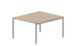 Составной стол Strike на 2 рабочих места 1180х1366х750мм (4 громмета)