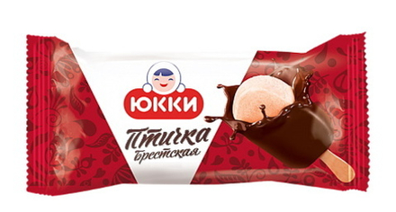 Мороженое эскимо "Птичка Брестская" 65 г. Юкки
