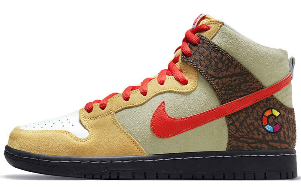Кроссовки Color Skates X Nike Dunk Sb "Kebab And Destroy"