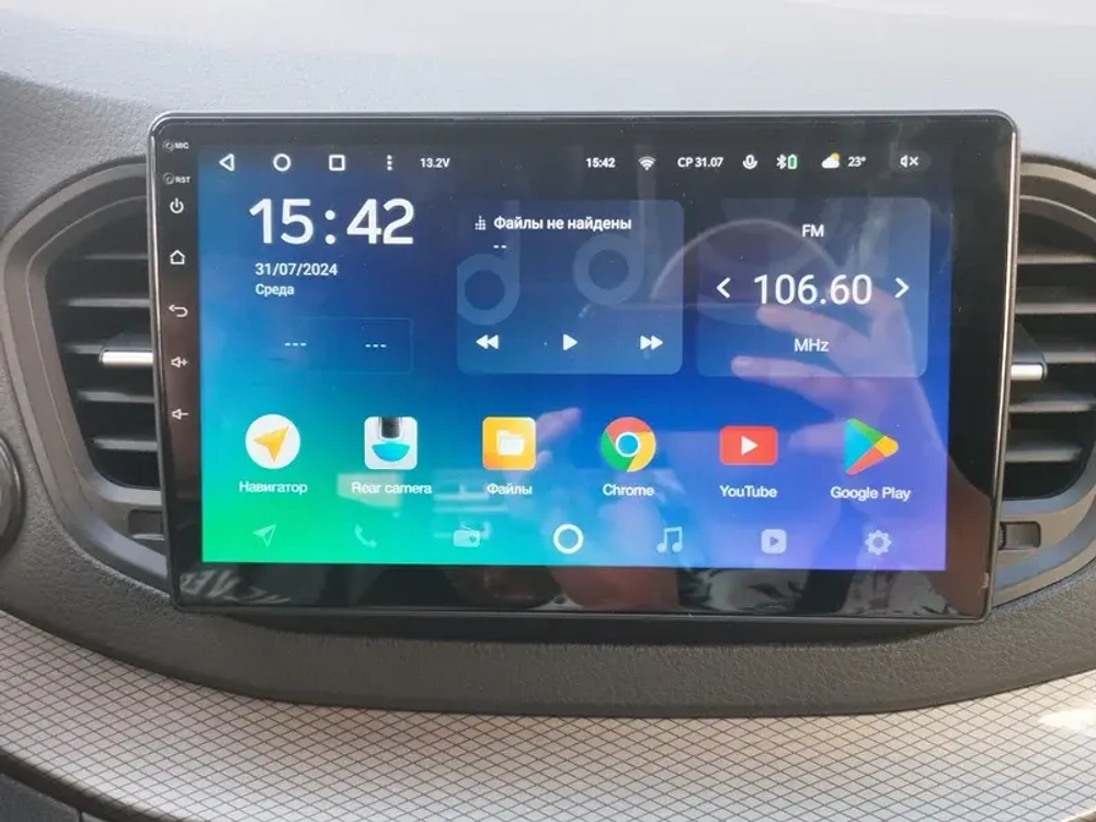 Магнитола для Lada Vesta NG 2023+ (штатный экран) - Teyes SPRO+ монитор 10" на Android 10, ТОП процессор, 4-64, SIM-слот