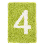 Искусственный газон (трава) для функционального тренинга с разметкой 2x10 ТАНГЕН