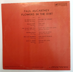 Paul McCartney  Flowers In The Dirt