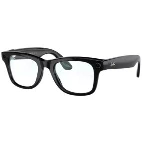 Умные очки Ray-Ban Meta Wayfarer RW4006 (Цвет: Shiny Black / Polar Clear)