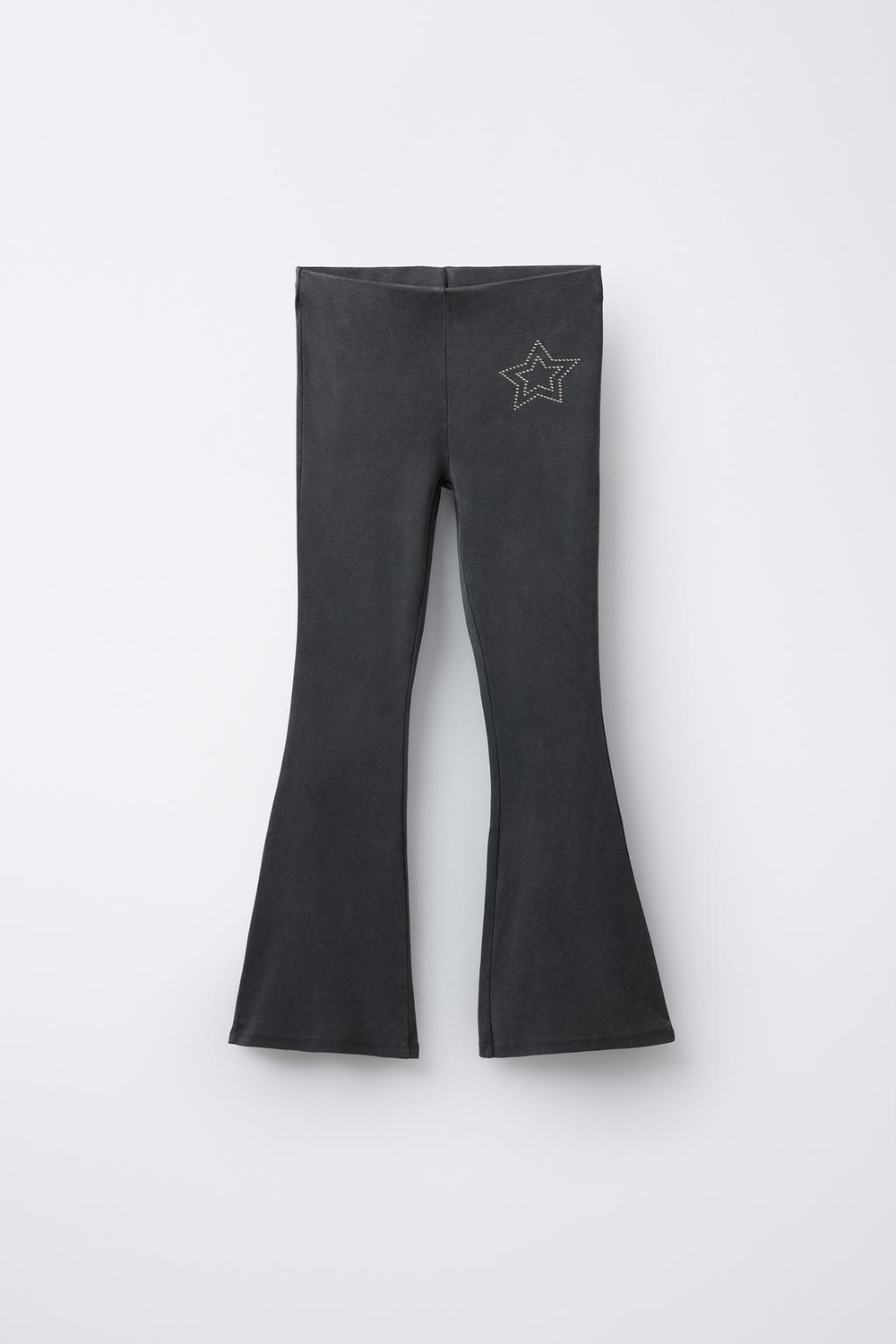 ZARA ЛЕГИНСЫ FLARE, АНТРАЦИТОВО-СЕРЫЙ