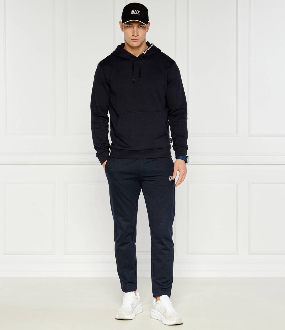 Худи EA7 - темно-синий(6DUM13 PJTKZ)