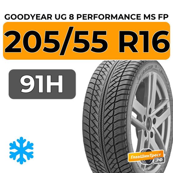 Goodyear UG 8 Performance MS FP 205/55 R16 91H