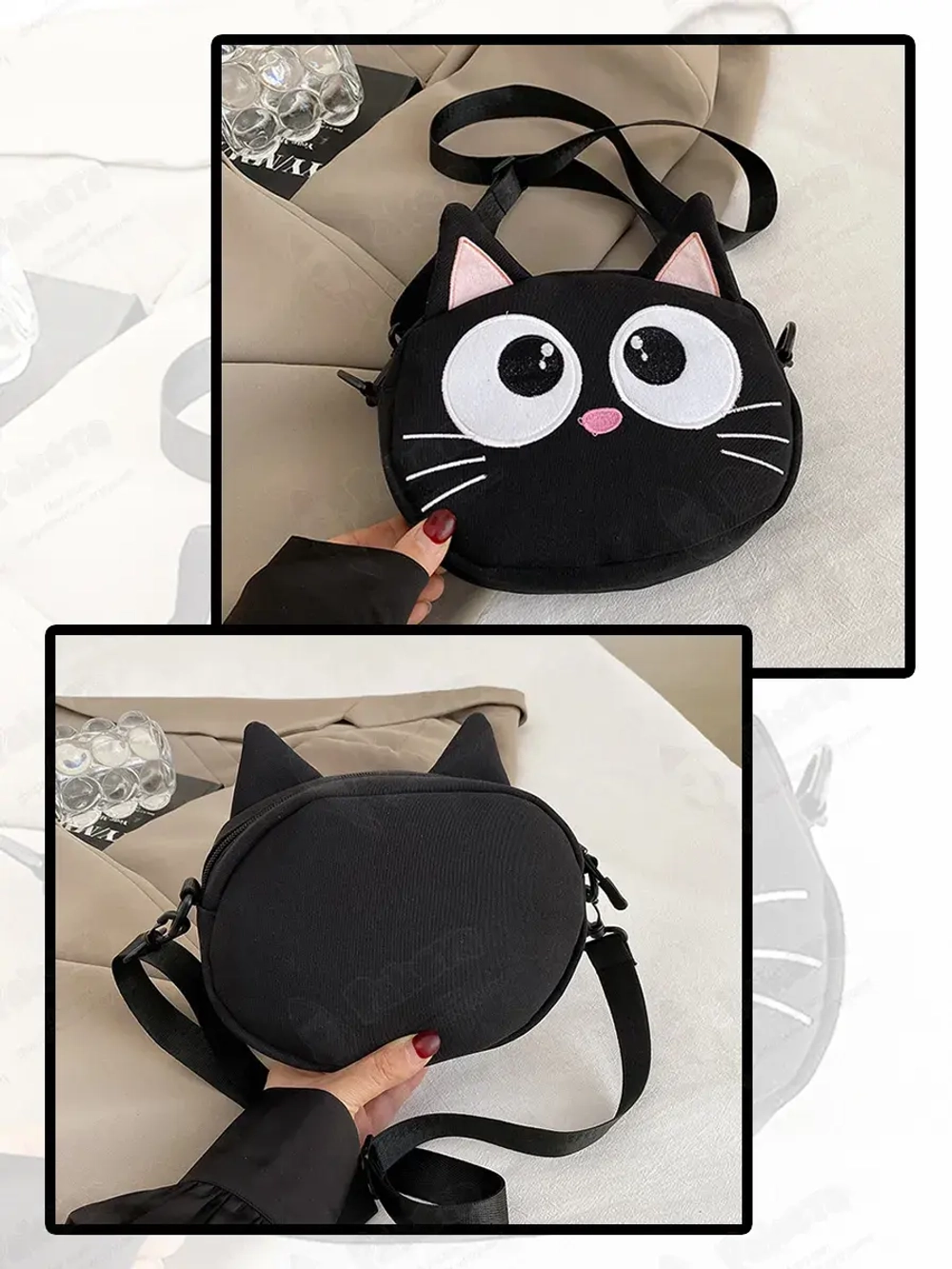 Сумка для девочки подростка через плечо сумочка игрушка кот
