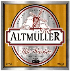 Пиво Altmuller Hefe-Weissbier Пиво Altmuller Hefe-Weissbier