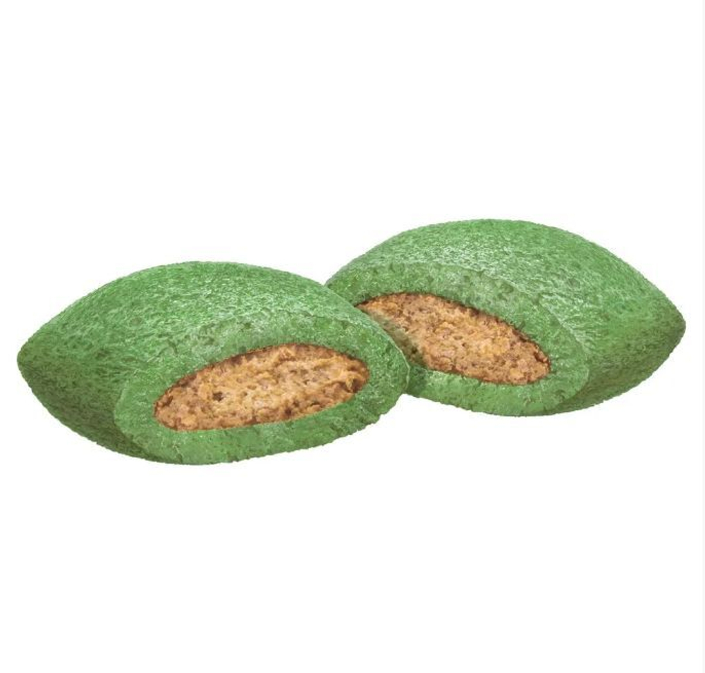 Подушечки с кремом из курицы Деревенские лакомства Чистим зубы для кошек набор из 10 упаковок по 0,03кг