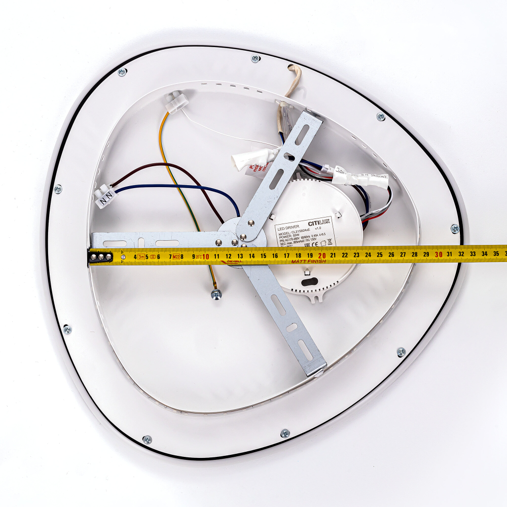 Citilux TRIO CL215B241E Люстра потолочная с пультом Чёрная