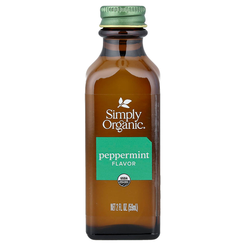 Simply Organic, Экстракт перечной мяты, 2 жидкие унции (59 мл)