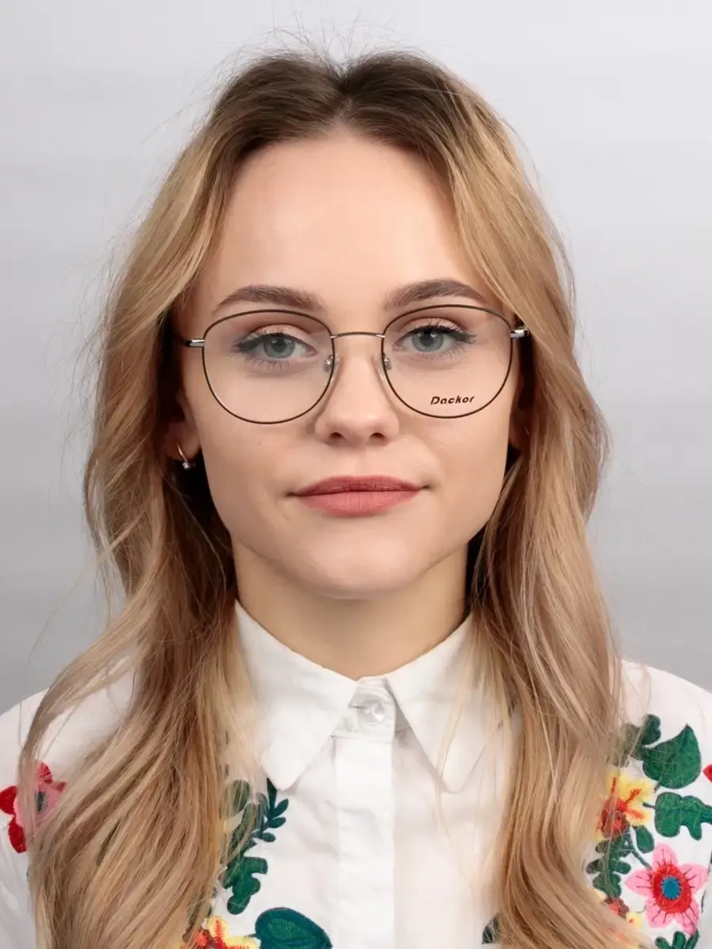 Оправа для очков женская брендовая металл