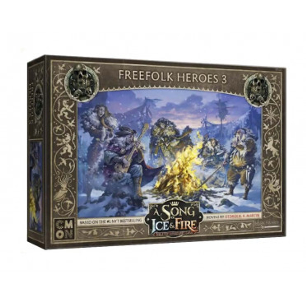 (Бронь) A Song of Ice and Fire - Tabletop Miniatures Game - Free Folk - Free Folk Heroes 3