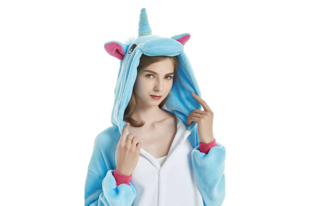 Кигуруми FunFur Единорог Пегас Голубой S