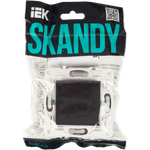 SKANDY Выключатель 1-клавишный перекрестный 10А SK-V03Bl черный IEK