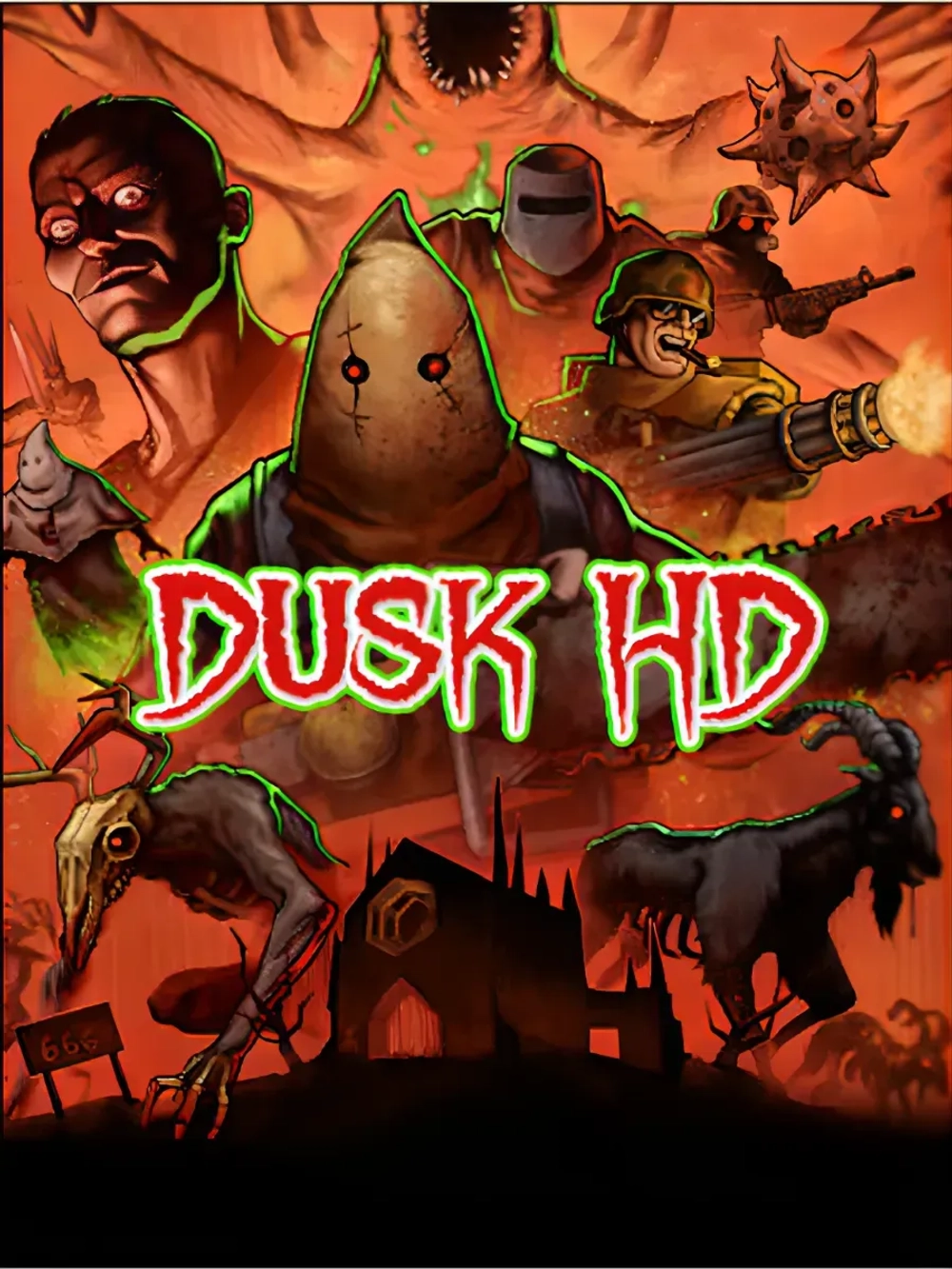 DUSK HD: Intruder Edition, игра для ПК (на флешке USB)