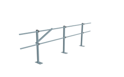Кровельное ограждение Fachmann КО/PL/800-2-3000 RAL