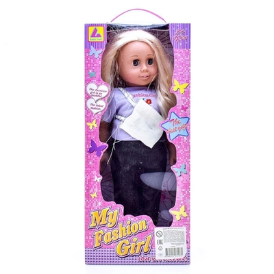 Кукла классич. KING TIME "Девчонка с сумочкой" (45 см, аксесс., в ассорт.)