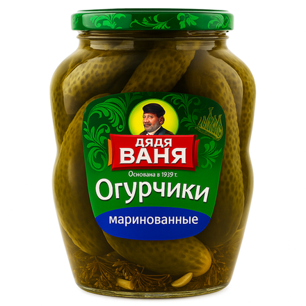 Огурцы маринованные Дядя Ваня 1800 гр