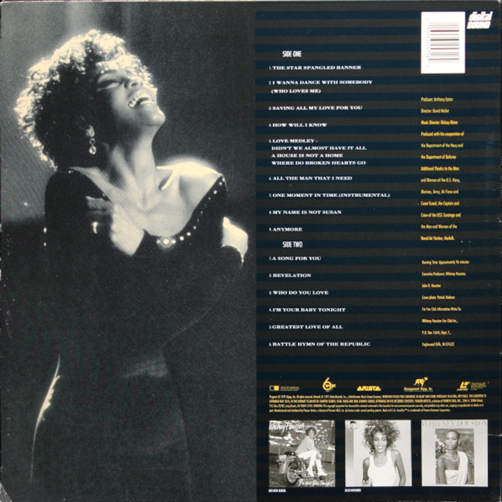 Whitney Houston / Live In Concert: Welcome Home Heroes With... (LD)
