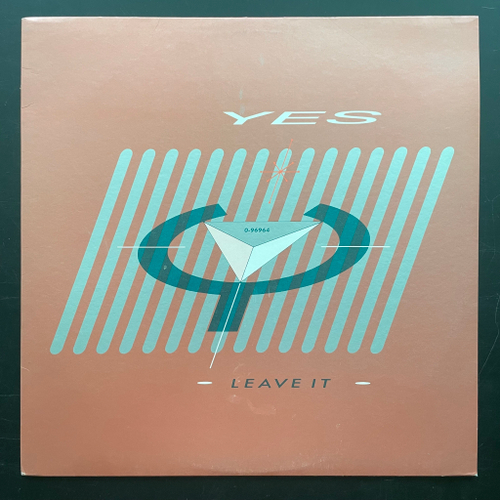 Yes ‎– Leave It (США 1984г.) 12", 45 RPM
