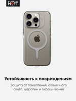Прозрачный чехол MOFT Snap Case на iPhone 15 Plus
