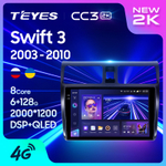 Teyes CC3 2K 10,2"для Suzuki Swift 2003-2010