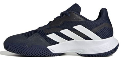 Мужские кроссовки теннисные Adidas CourtJam Control M - team navy blue 2/cloud white/cloud white