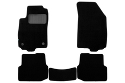 Коврики в салон для CHEVROLET Aveo 2011-2015, седан, хэтчбек, 5 шт. (текстиль) KLEVER03081822110KH
