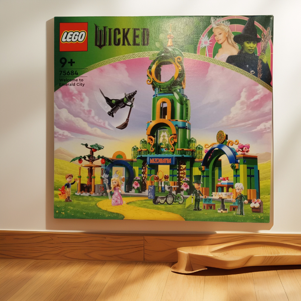 LEGO Wicked 75684 Добро пожаловать в Изумрудный город — уникальный набор