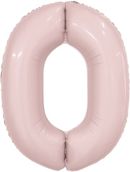 Цифра "0" пыльная роза Ag