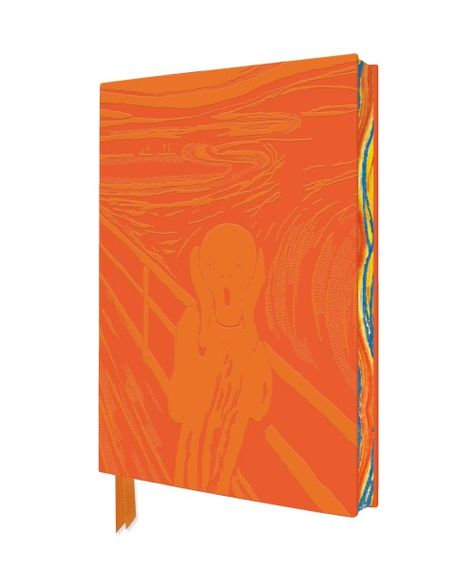 Bloknot \ Блокнот \ Notebook Edvard Munch: The Scream Artisan Art Notebook (Flame Tree Journals)