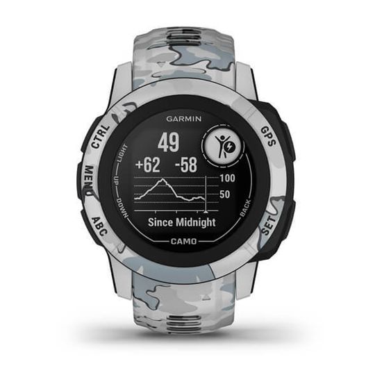 Умные часы Garmin Instinct 2S серый камуфляж