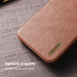 Кожаный чехол-книжка Nillkin Leather Qin Pro для Samsung Galaxy S25 Ultra
