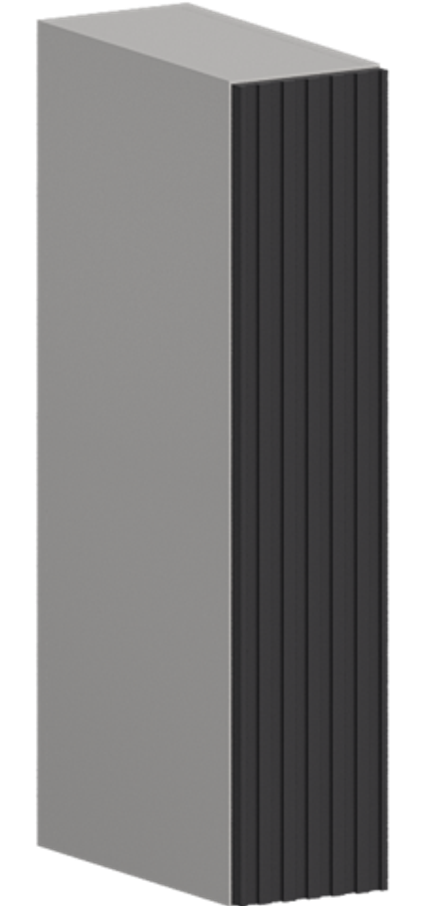 Кухня Модуль ШВБ 150М Графит / Лайт Грей