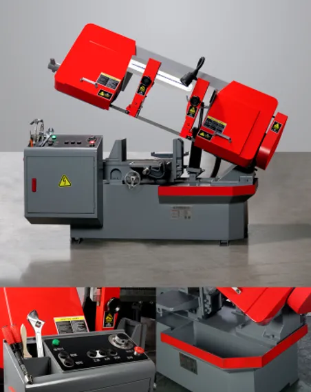 Полуавтоматический ленточнопильный станок SHA-28SA, SMTG
