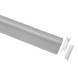 Комплект с врезным анодированным профилем ЭРА 6814 68х14мм 2м | Профили для светодиодных лент