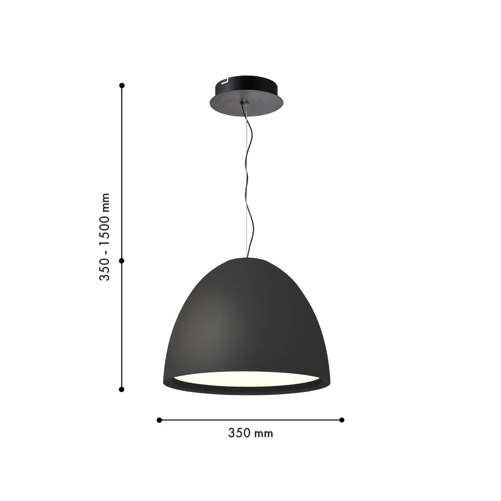 Подвесной светодиодный светильник Favourite Halva 4812-3P