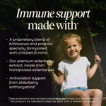 Nature's Way, Sambucus® Kids, сироп для иммунитета из бузины с прополисом и эхинацеей, для детей от 2 лет, 120 мл (4 жидк. унции)