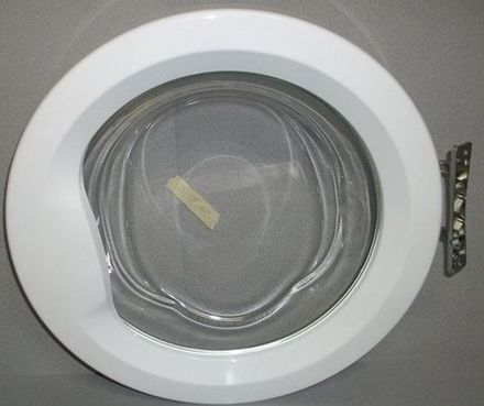 Люк в сборе (стекло люка в сборе с обрамлением) для стиральной машины Beko (Беко) 2915100300