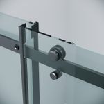Душевой уголок Grossman Classic 110х90 120.K33.04.1190.21.00 профиль Черный матовый стекло прозрачное