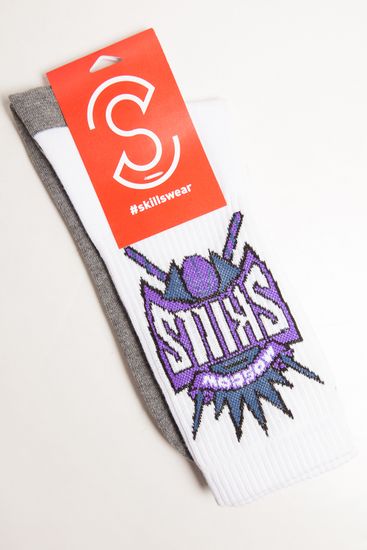 Носки SKILLS Sacramento White 40-44