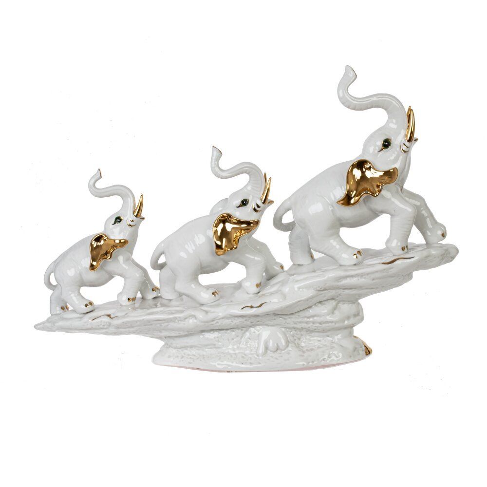 GAEM Фигурка декоративная "Слоны", L43 W12 H29 см