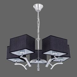 Citilux Эвора Квадро CL460252 Люстра с чёрными абажурами