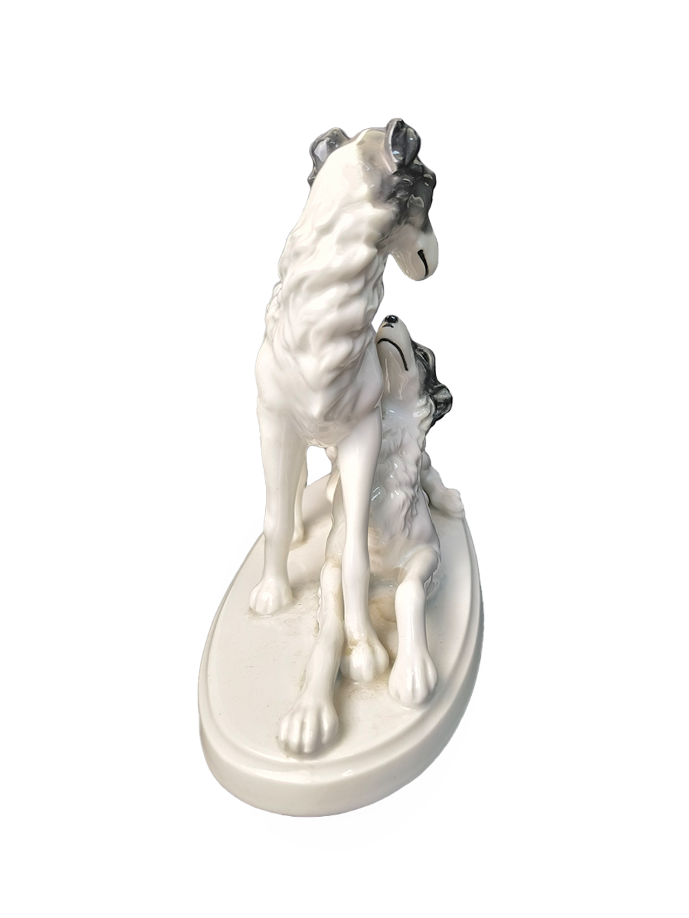Фарфоровая статуэтка "Пара борзых" Neutettau