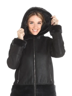 Дубленка женская/из натуральной овчины/из овчины/Турция