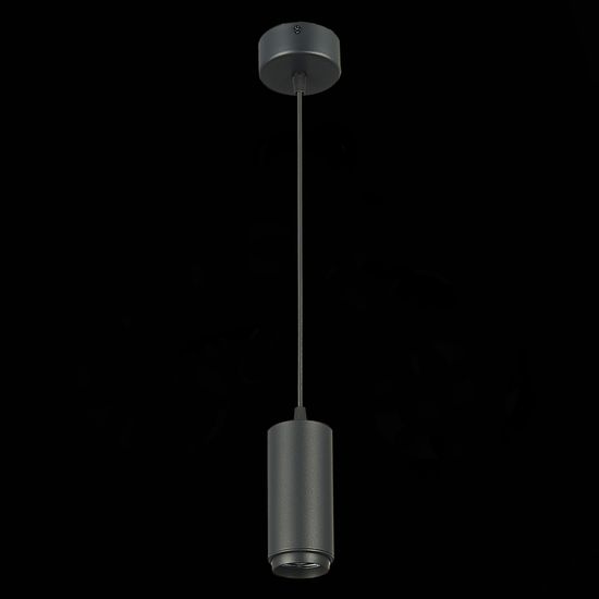 ST600.433.10 Светильник подвесной Zoom Черный LED 1*10W 3000K 1 000Lm Ra>80 15-60° IP20 D59xH130 170 Подвесные светильники