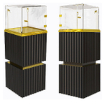 Напольная витрина одного десерта Finist UNO U-6-4