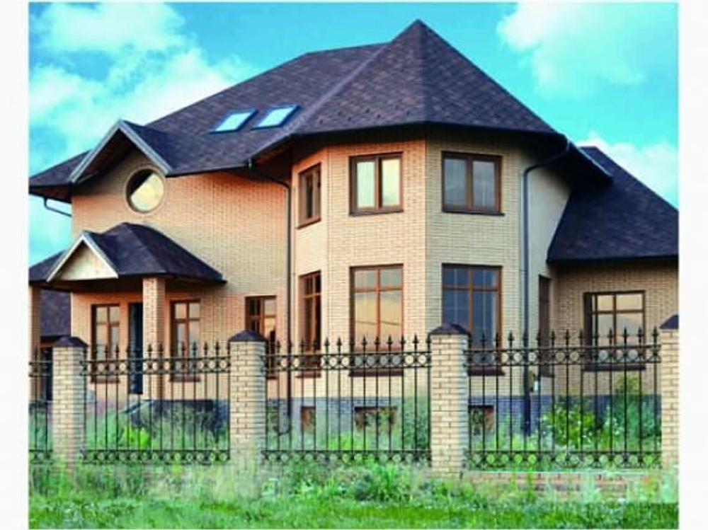Старооскольский кирпич лицевой Солома, Гладкий, 1NF